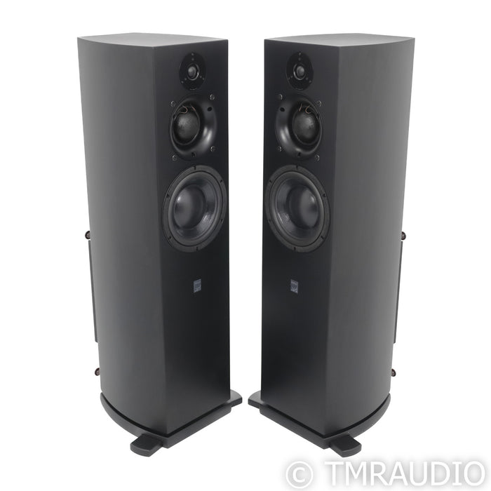 ATC SCM40A Powered Floorstanding Speakers; Black Pair