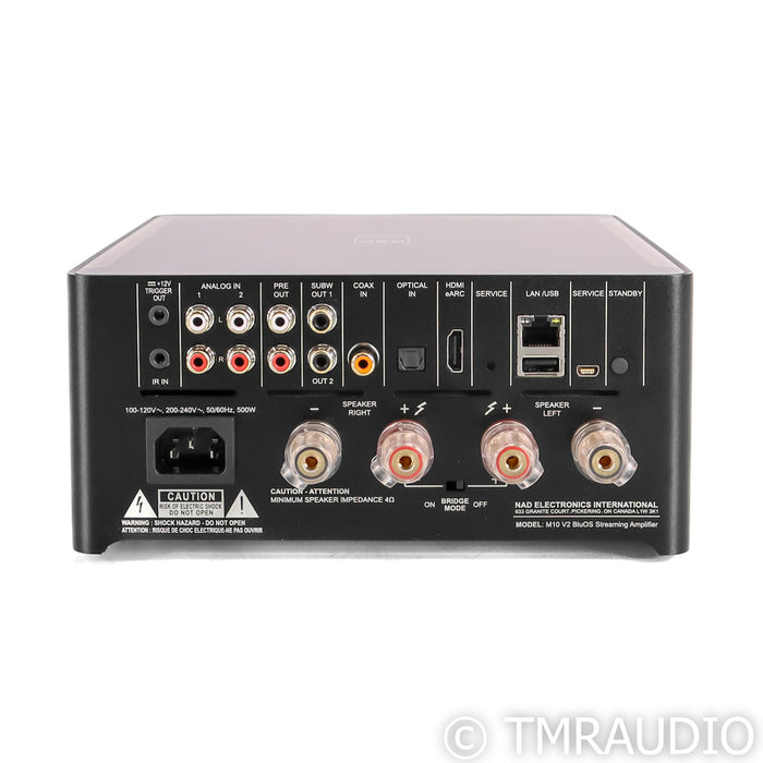 NAD M10 V2 Wireless Streaming Integrated Amplifier; (Open Box)