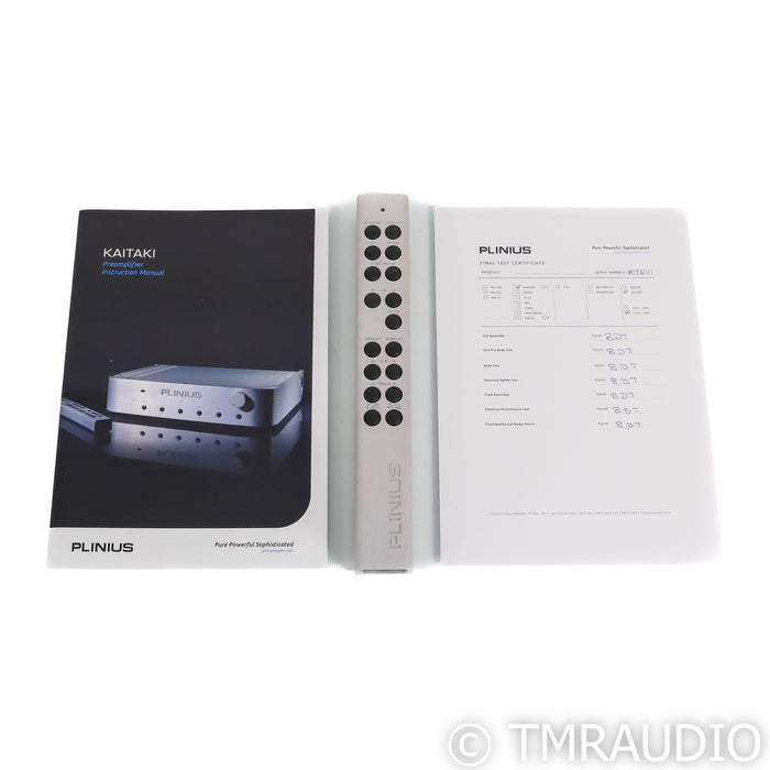 Plinius Kaitaki Stereo Preamplifier; (Open Box)