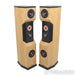 Tyler Acoustics D2 Floorstanding Speakers; White Oak Pair