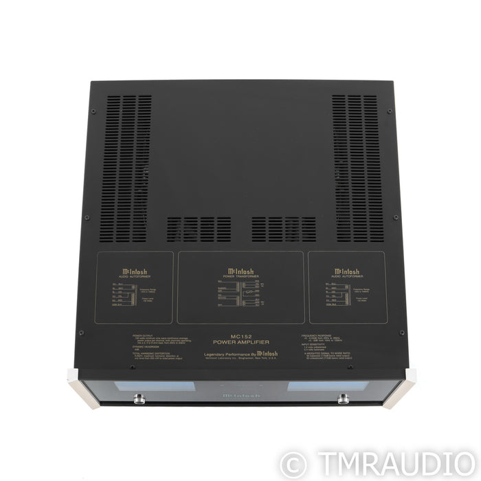 McIntosh MC152 Stereo Power Amplifier; MC-152