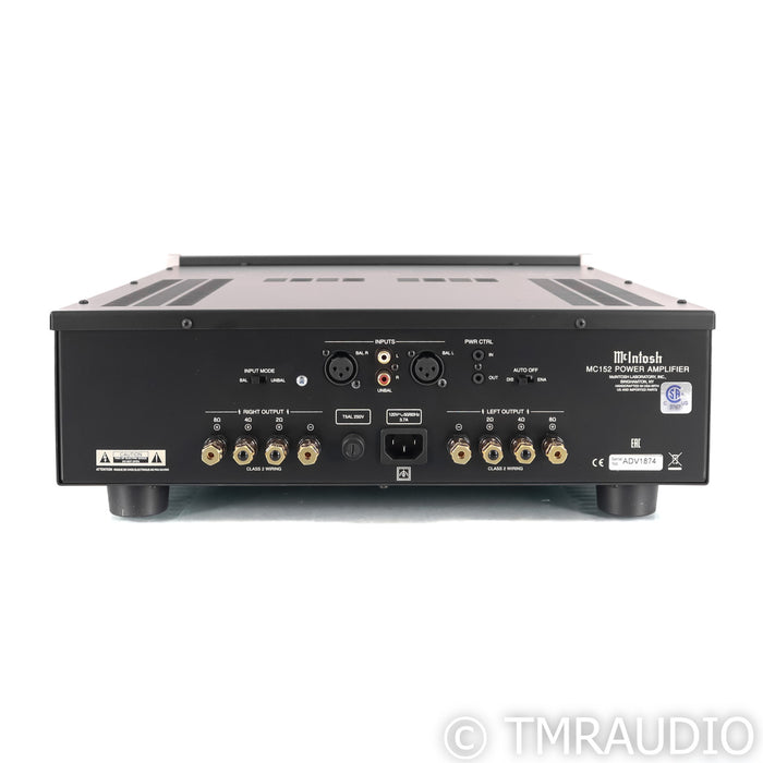 McIntosh MC152 Stereo Power Amplifier; MC-152