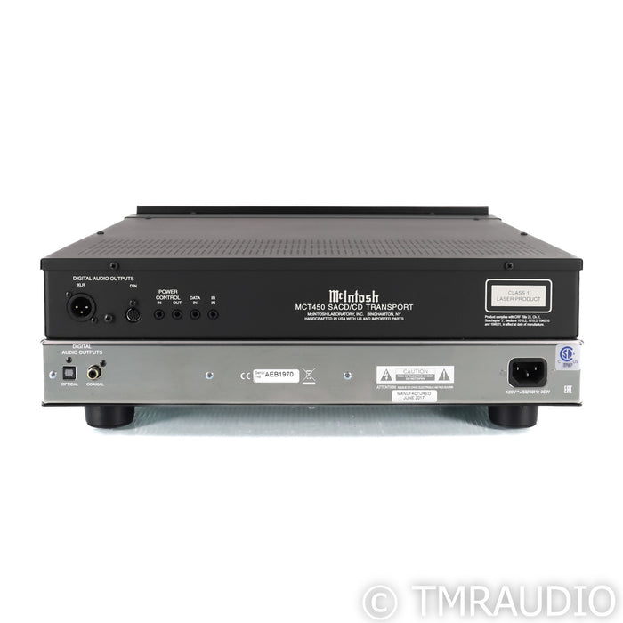 McIntosh MCT450 CD / SACD Transport; MCT-450 (No Remote)