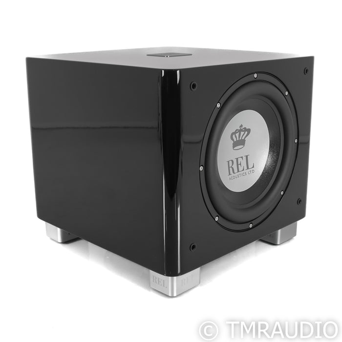 REL T/9x 10" Powered Subwoofer; Piano Black (Open Box)