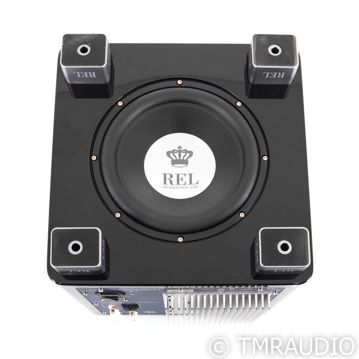 REL T/9x 10" Powered Subwoofer; Piano Black (Open Box)
