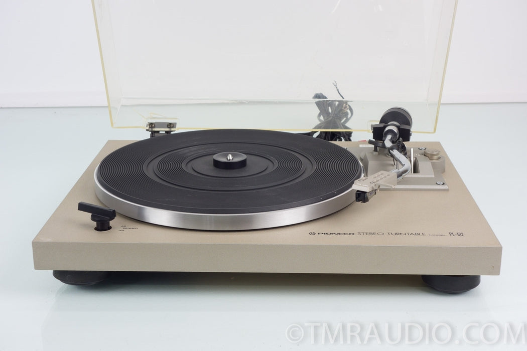 Pioneer PL-512 Turntable with Stanton Mk V Cartridge & New Belt