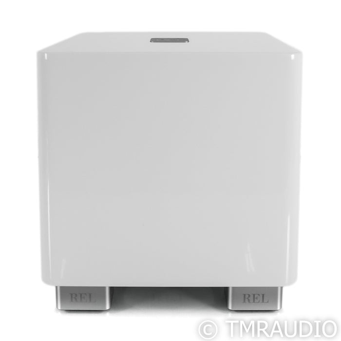 REL T/5x 8" Powered Subwoofer; Piano White