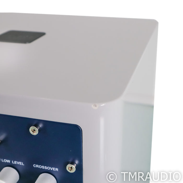 REL T/5x 8" Powered Subwoofer; Piano White