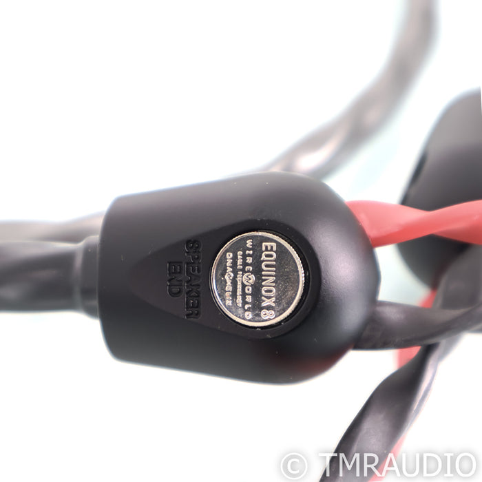 WireWorld Equinox 8 Speaker Cables; 2m Pair Spade