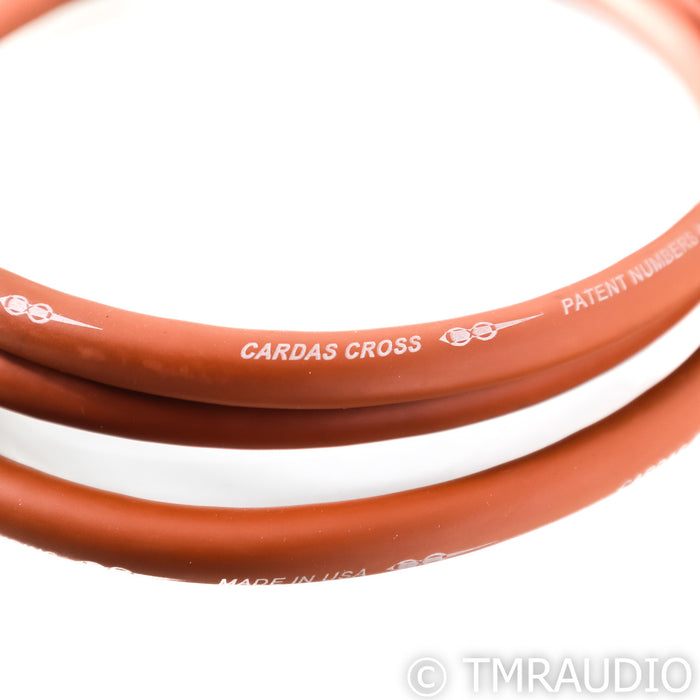 Cardas Cross RCA Cables; 2m Pair Interconnects