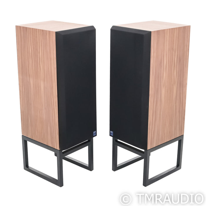 ATC SCM50P Bookshelf Speakers; Walnut Pair w/ Stands (Open Box)