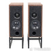 ATC SCM50P Bookshelf Speakers; Walnut Pair w/ Stands (Open Box)