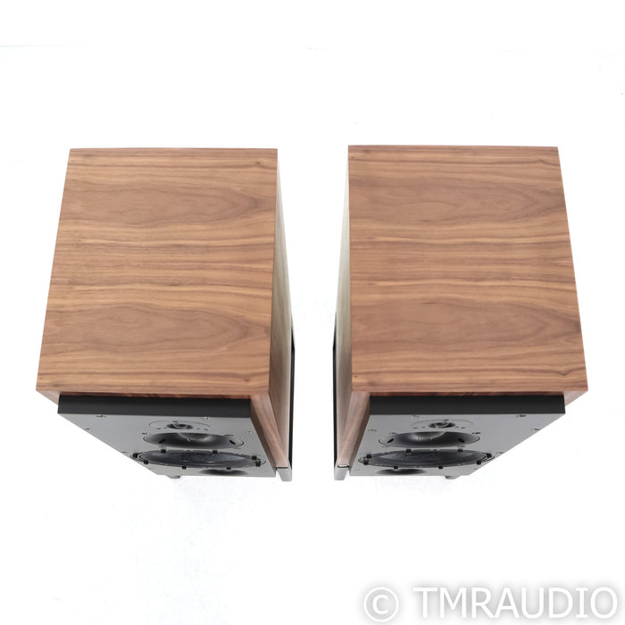 ATC SCM50P Bookshelf Speakers; Walnut Pair w/ Stands (Open Box)