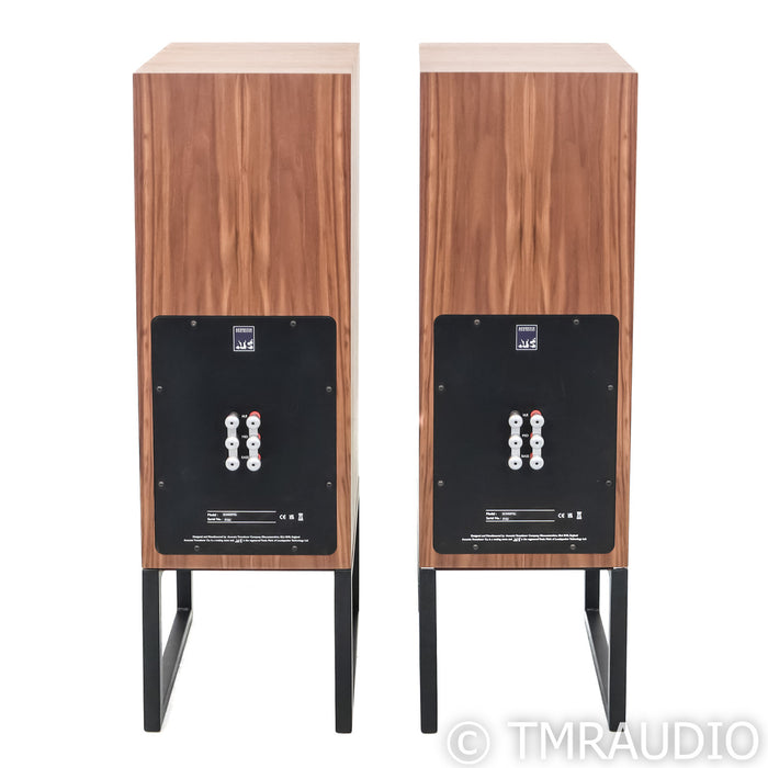 ATC SCM50P Bookshelf Speakers; Walnut Pair w/ Stands (Open Box)