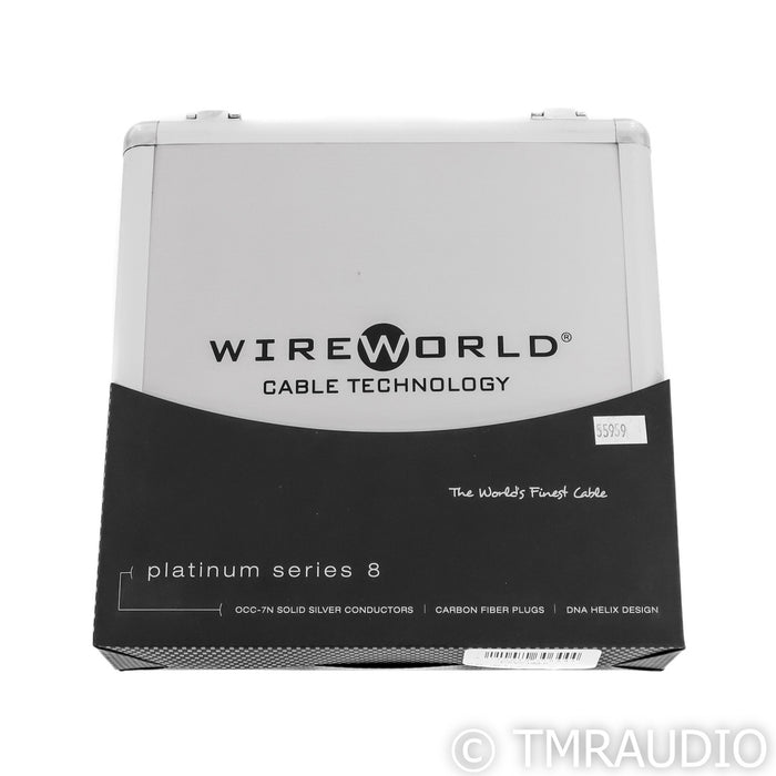 WireWorld Platinum Starlight 8 Digital Coaxial Cable; Single 2m Interconnect; 75 ohm; PSV (New)