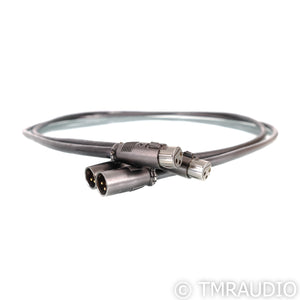AudioQuest Diamond Hyperlitz X3 XLR Cables; 5ft Pair Balanced Interconnects