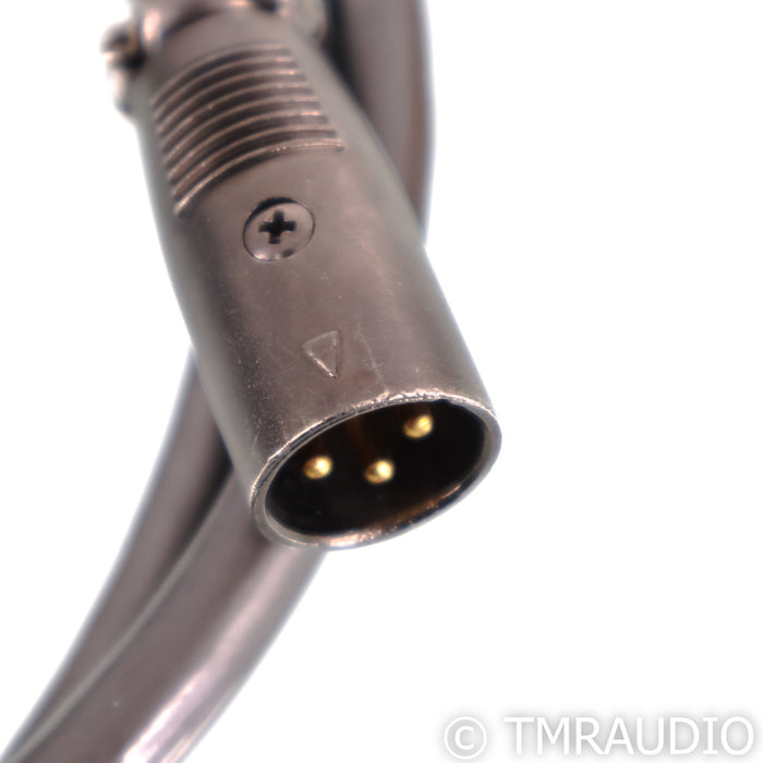 AudioQuest Diamond Hyperlitz X3 XLR Cables; 5ft Pair Balanced Interconnects
