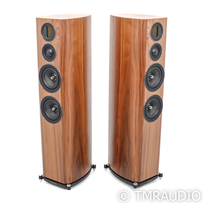 Wharfdale EVO 4.4 Floorstanding Speakers; Walnut Pair