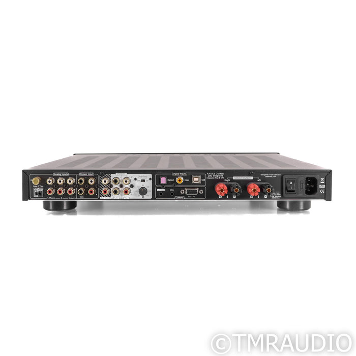 Parasound 200 Integrated 2.1 Channel Integrated Amplifier; USB; DAC