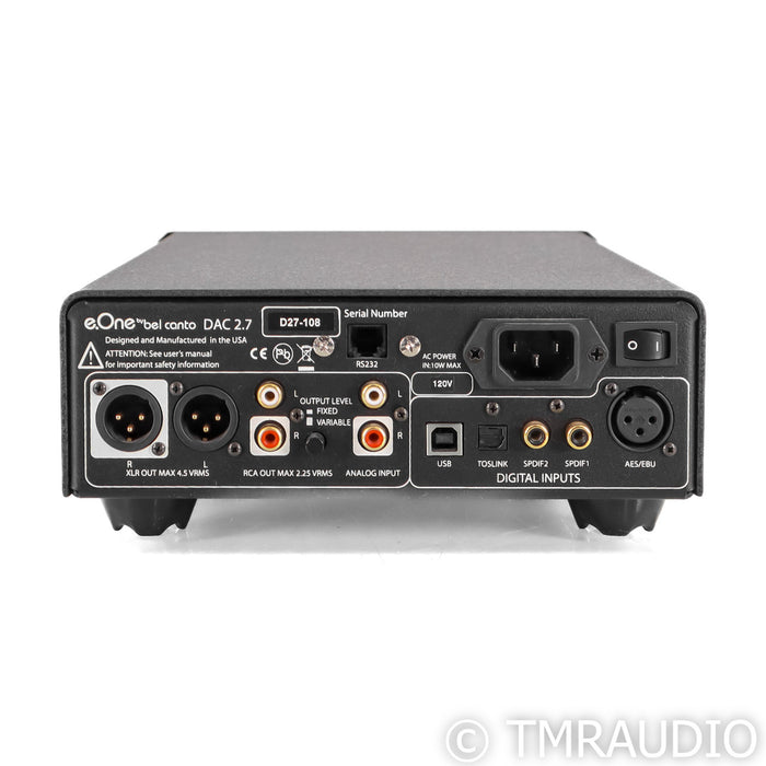 Bel Canto e.One 2.7 DAC; D/A Converter