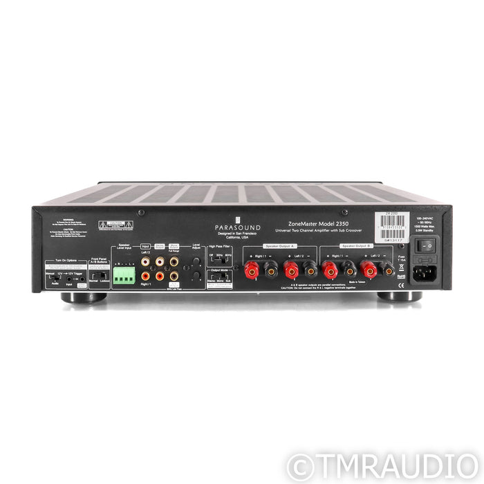 Parasound ZoneMaster 2350 2.1 Channel Power Amplifier; (Unused)