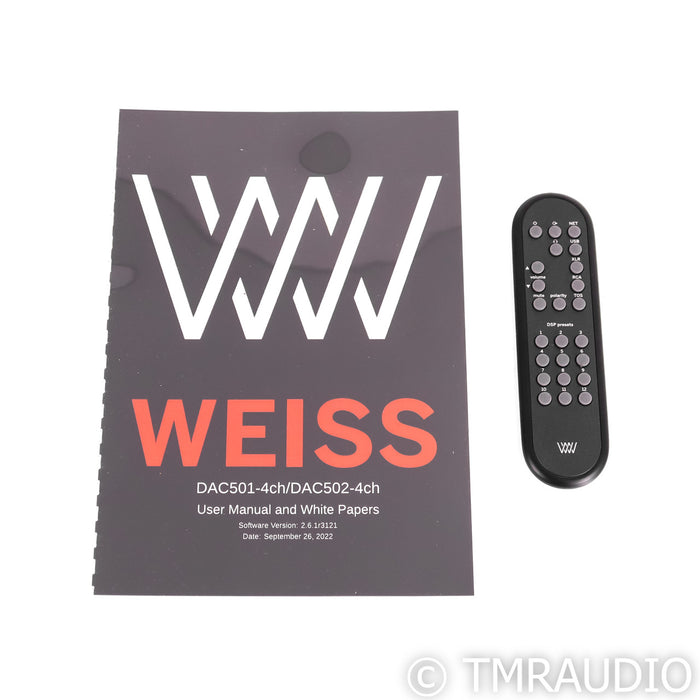 Weiss DAC501 4 Channel DAC; D/A Converter (Open Box)