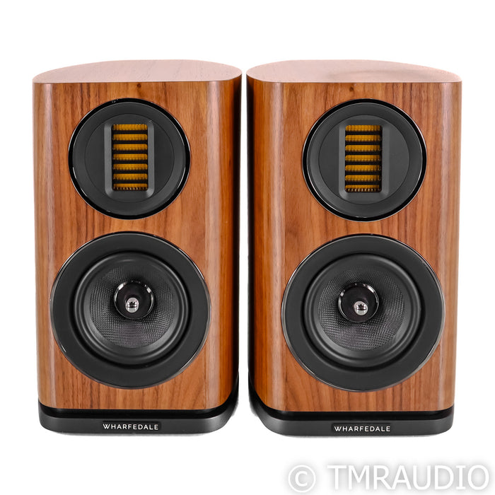 Wharfedale EVO4.1 Bookshelf Speakers; Walnut Pair (Demo w/ Warranty)