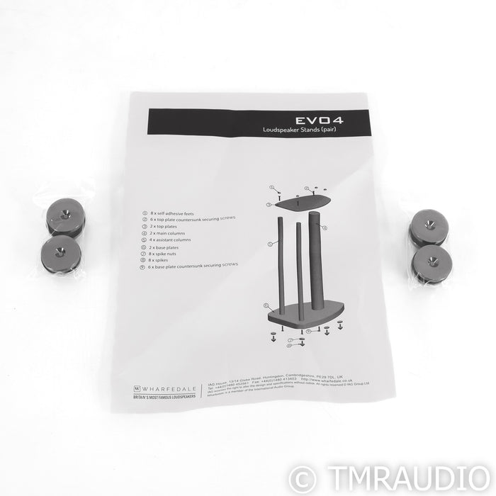 Wharfedale EVO4 Bookshelf Speaker Stands; Pair