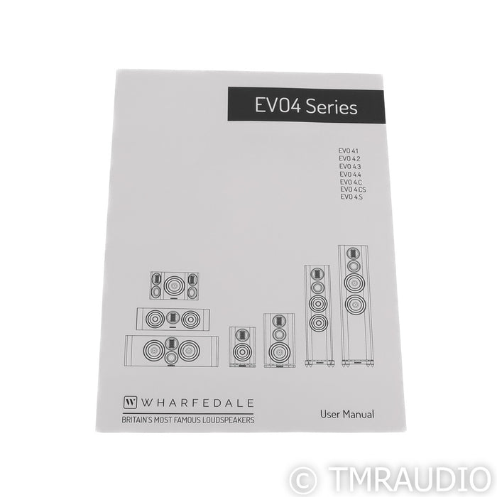 Wharfedale Evo 4.2 Bookshelf Speakers; Pair