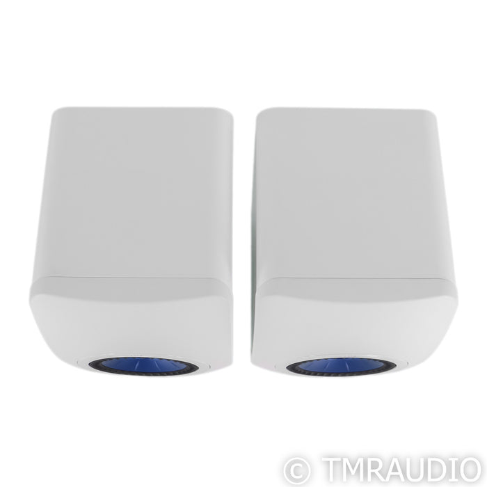 KEF LS50 Bookshelf Speakers; LS-50; White Pair (Unused)