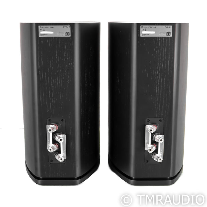 Wharfedale EVO 4.2 Bookshelf Speakers; Black Pair