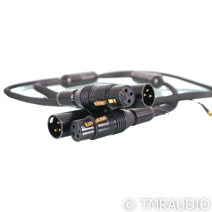 Tara Labs ISM OnBoard The One XLR Cables; 1m Pair Balanced Interconnects