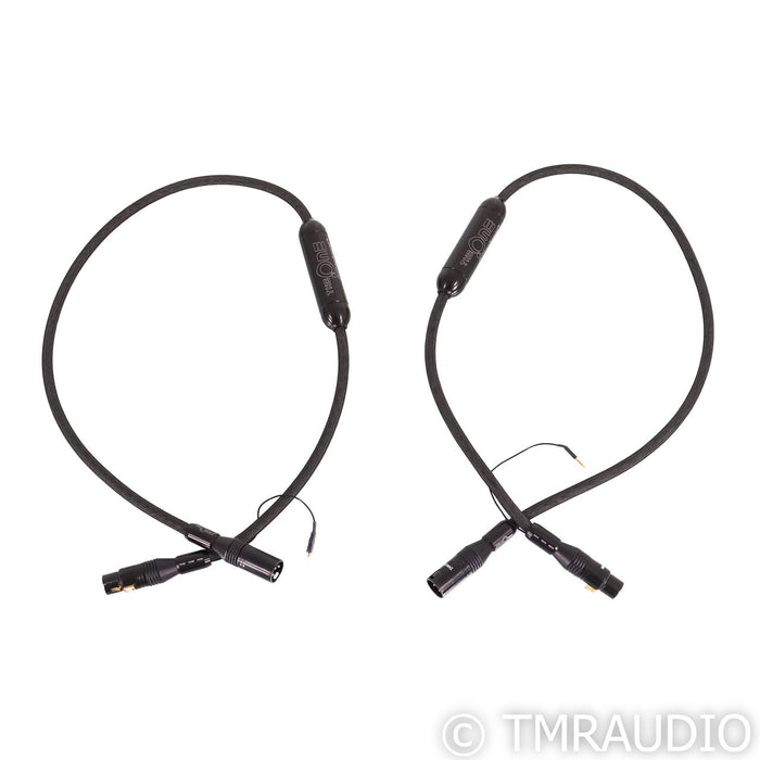 Tara Labs ISM OnBoard The One XLR Cables; 1m Pair Balanced Interconnects
