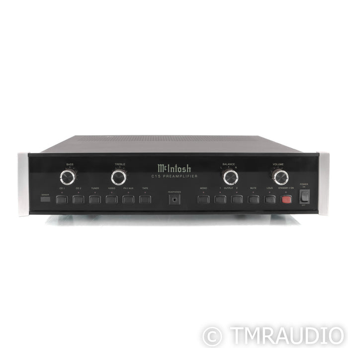 McIntosh C15 Stereo Preamplifier; MM Phono