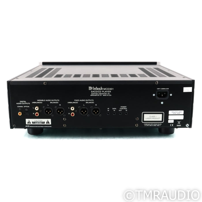 McIntosh MCD301 SACD & CD Player (New Laser & Belts)