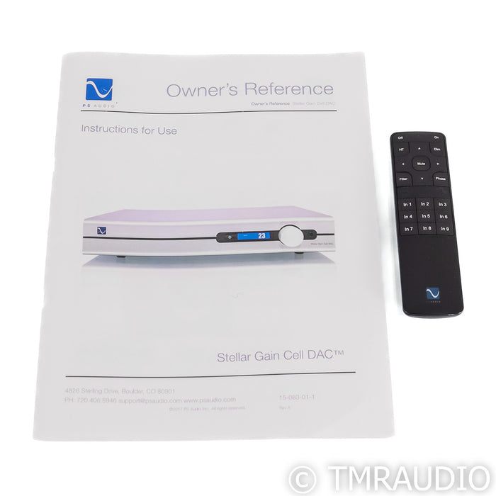 PS Audio Stellar Gain Cell DAC