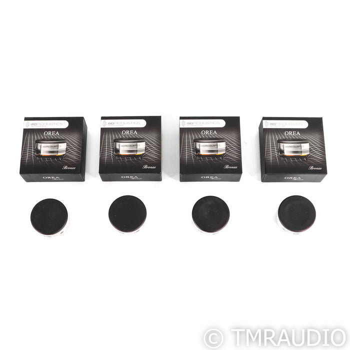 IsoAcoustics Orea Bronzew Isolation Footers; Set of Four