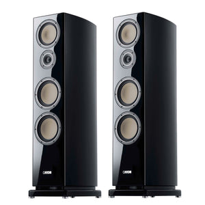 Canton Reference 5K Floorstanding Speakers; Black Pair (New w/ Warranty)