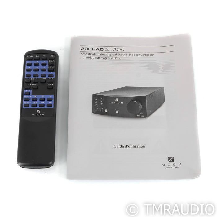 Simaudio Moon 230HA D Headphone Amplifier; 230-HA; DAC