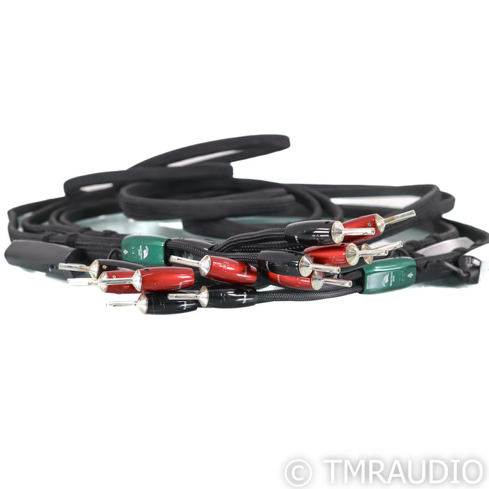 AudioQuest Robin Hood ZERO Bi-Wire Speaker Cables; 9ft Pair