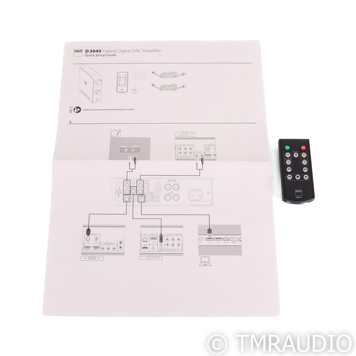 NAD D 3045 Stereo Integrated Amplifier; Bluetooth (Open Box)