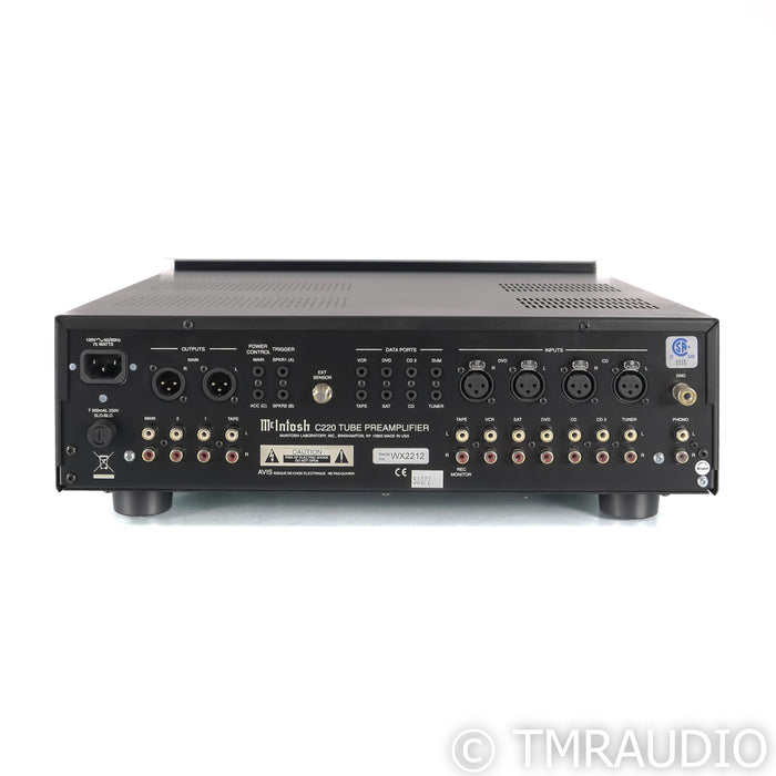 McIntosh C2200 Stereo Tube Preamplifier; MM Phono