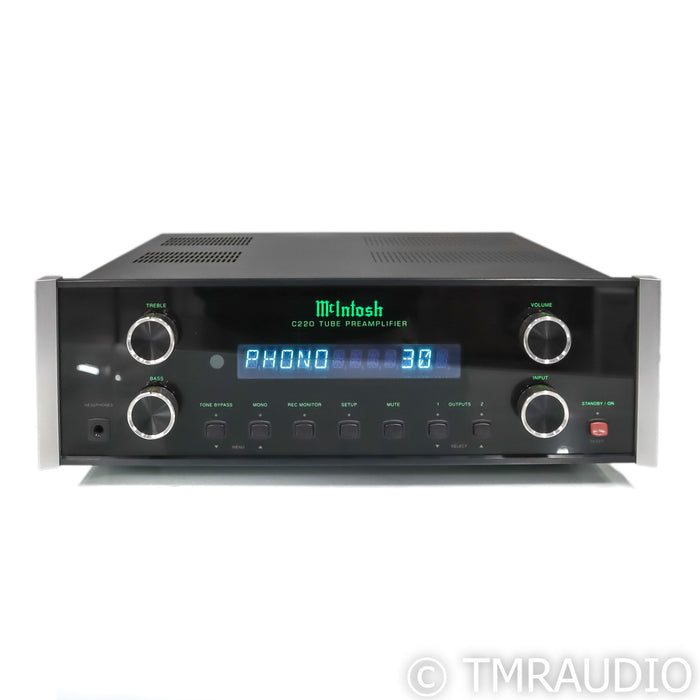 McIntosh C2200 Stereo Tube Preamplifier; MM Phono