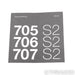 B&W 705 S2 Bookshelf Speakers; White Pair