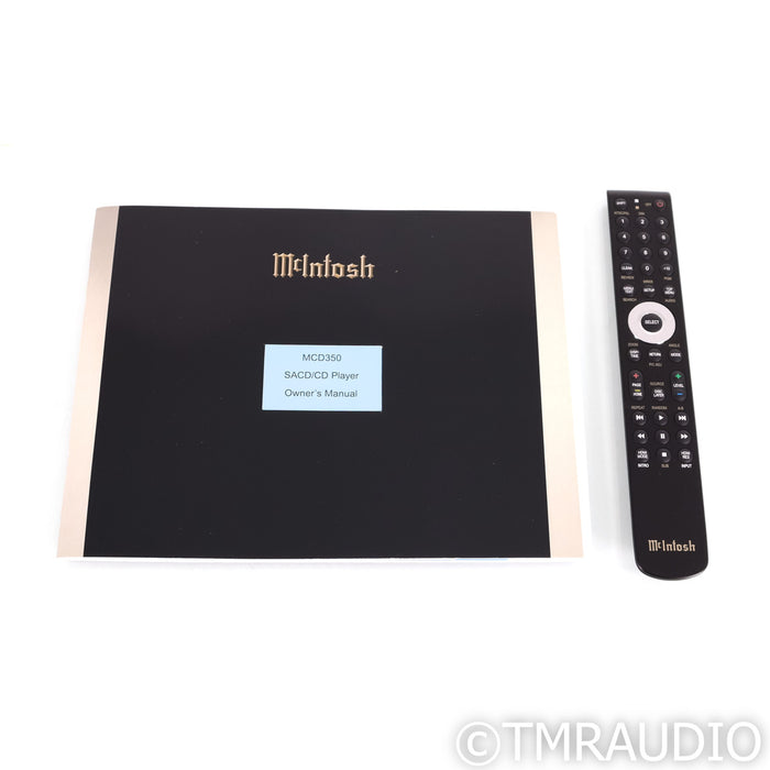 McIntosh MCD-350 SACD / CD Player; MCD350