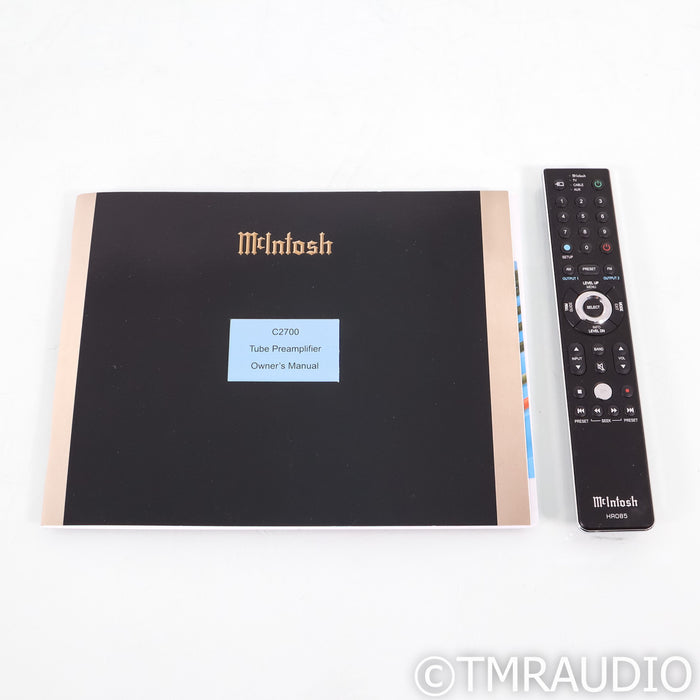 McIntosh C2700 Stereo Tube Preamplifier / DAC; DA2 Module; MM / MC Phono