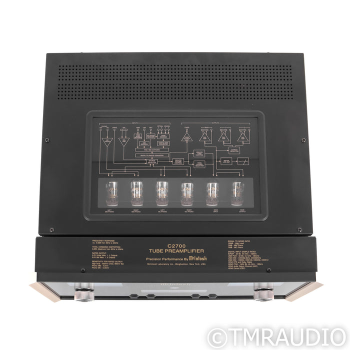 McIntosh C2700 Stereo Tube Preamplifier / DAC; DA2 Module; MM / MC Phono