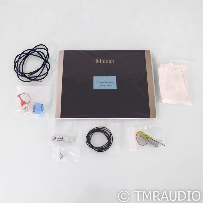 McIntosh MT5 Belt Drive Turntable; Blue Point No.2 MC Cartridge; MT-5