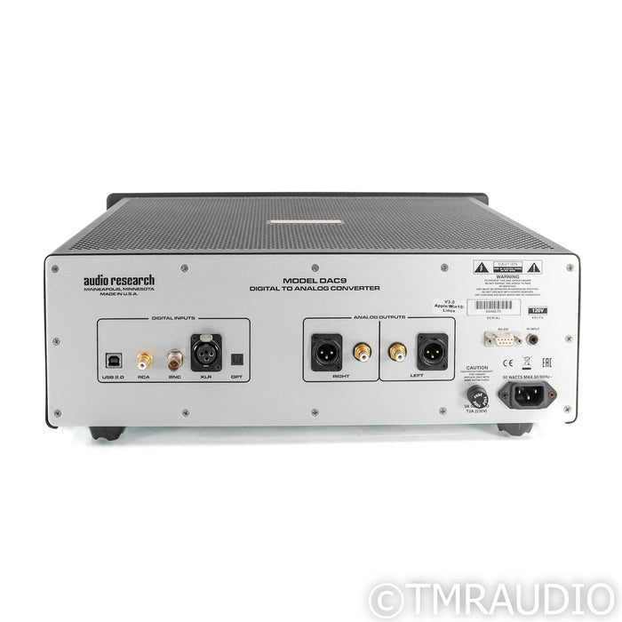 Audio Research DAC9 Tube DAC; D/A Converter