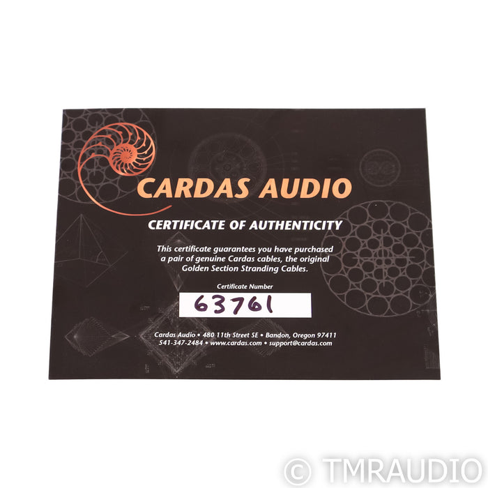 Cardas Parsec Coaxial Cable; 1m Digital Interconnect